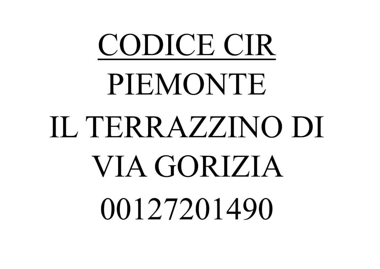 Appartement Il Terrazzino Di Via Gorizia à Turin Extérieur photo